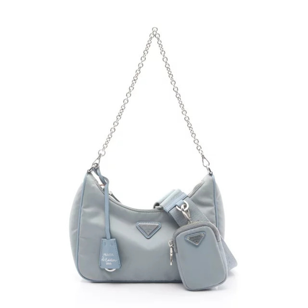 Prada Re Edition Shoulder Bag Blue